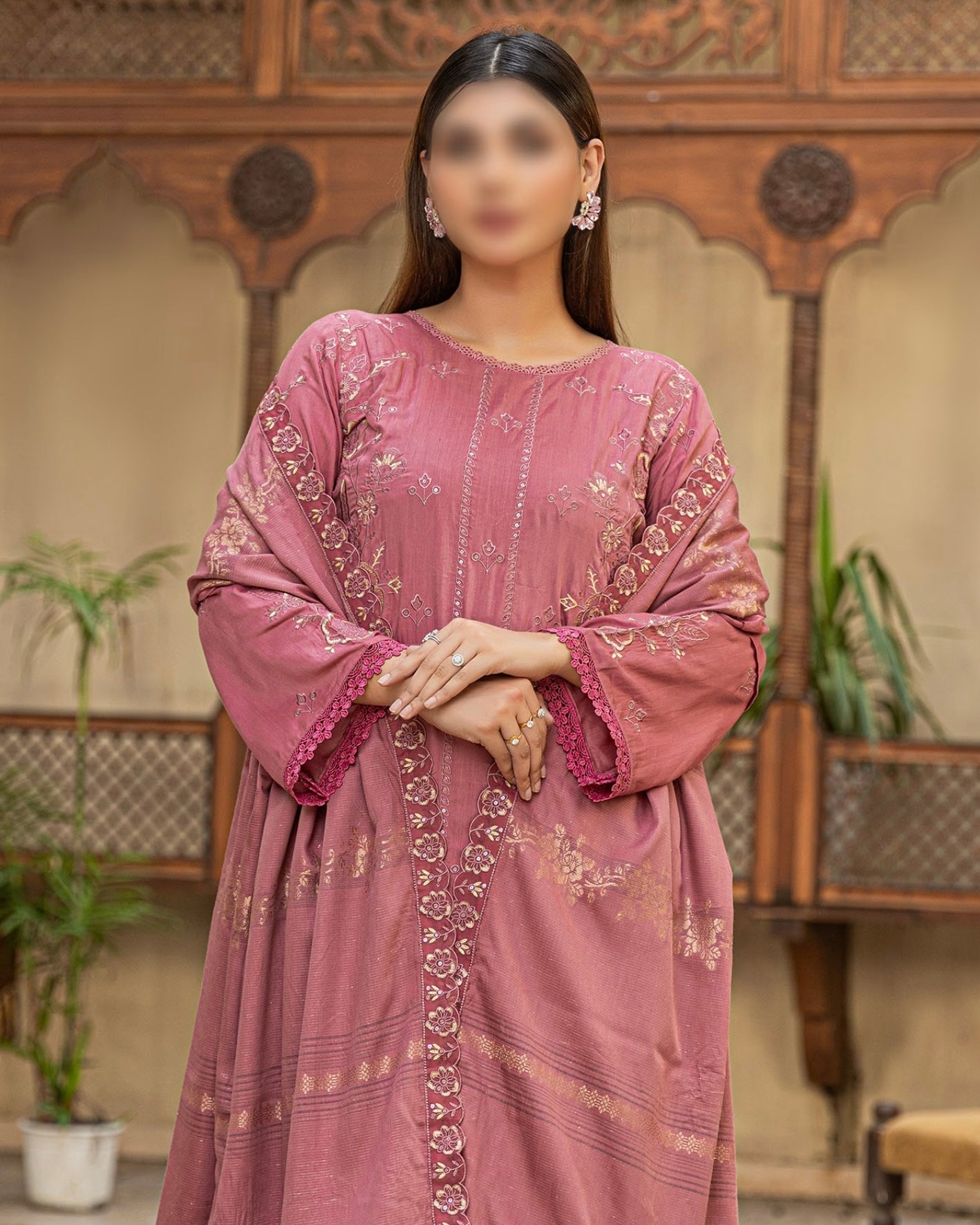 Fantak Chloe Vol 2 | Embroidered Viscose | Design 5