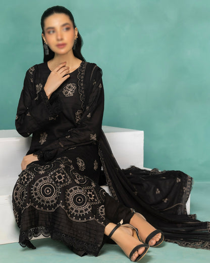 Fantak Zeen | Embroidered Viscose | Design 5