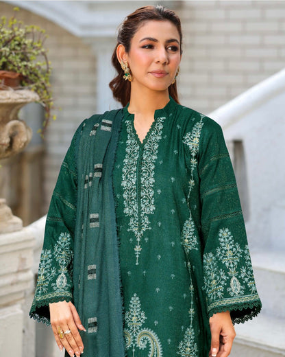 Johra Rawayat | Zari Peach Leather Velvet | Design 600