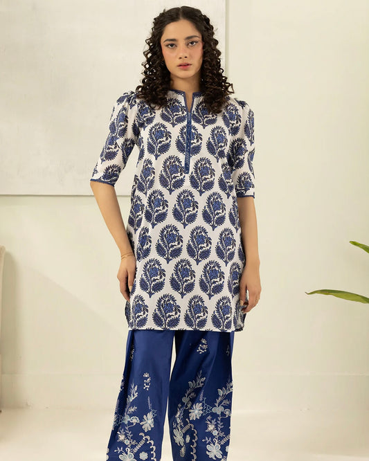 Zellbury | Embroidered Lawn 2pc | Design 602