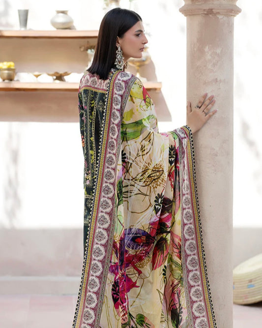 Paltar Mahr Mah | Printed Lawn 3pc | Design 605