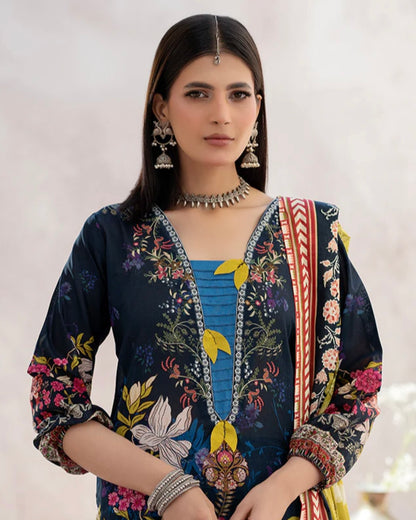 Paltar Mahr Mah | Printed Lawn 3pc | Design 608