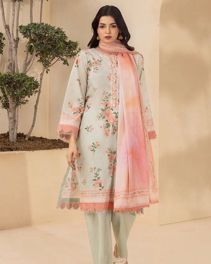 Zellbury | Printed Lawn 3pc | Design 609
