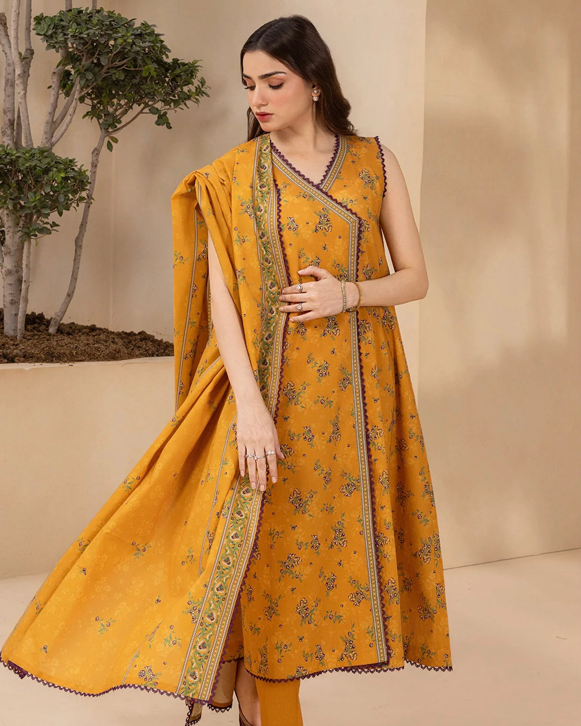 Zellbury | Printed Lawn 3pc | Design 610