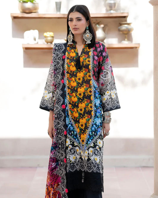 Paltar Mahr Mah | Printed Lawn 3pc | Design 610