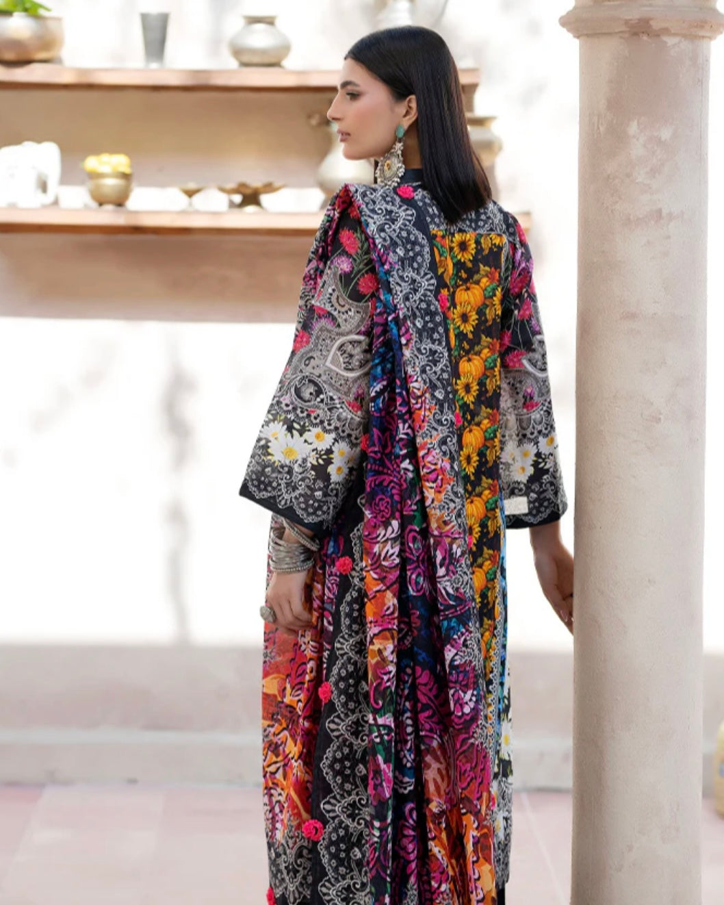 Paltar Mahr Mah | Printed Lawn 3pc | Design 610