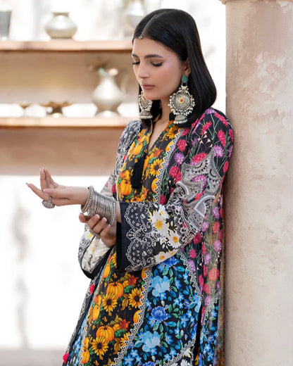 Paltar Mahr Mah | Printed Lawn 3pc | Design 610