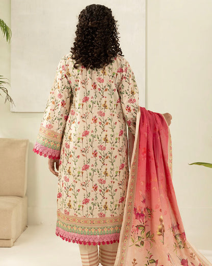 Zellbury | Printed Lawn 3pc | Design 614