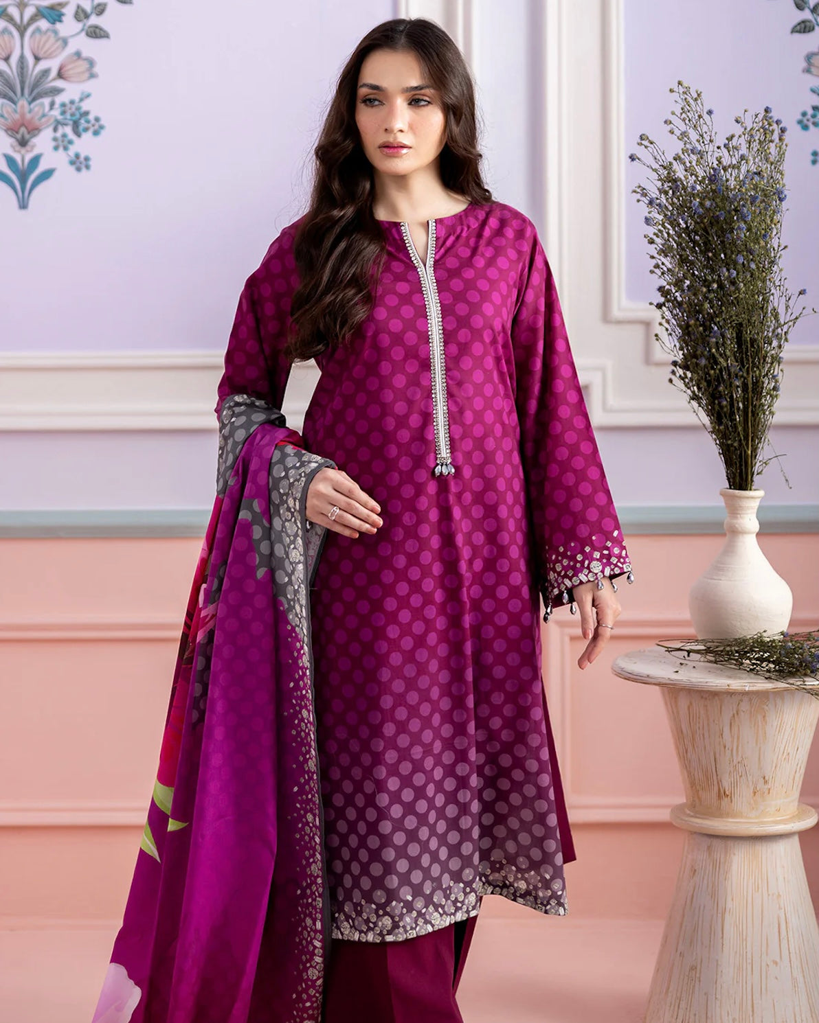Zellbury | Printed Lawn 3pc | Design 615