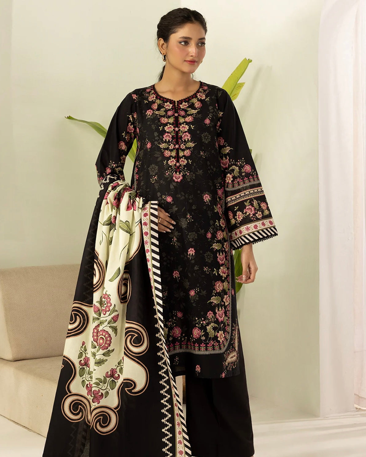 Zellbury | Printed Lawn 3pc | Design 621