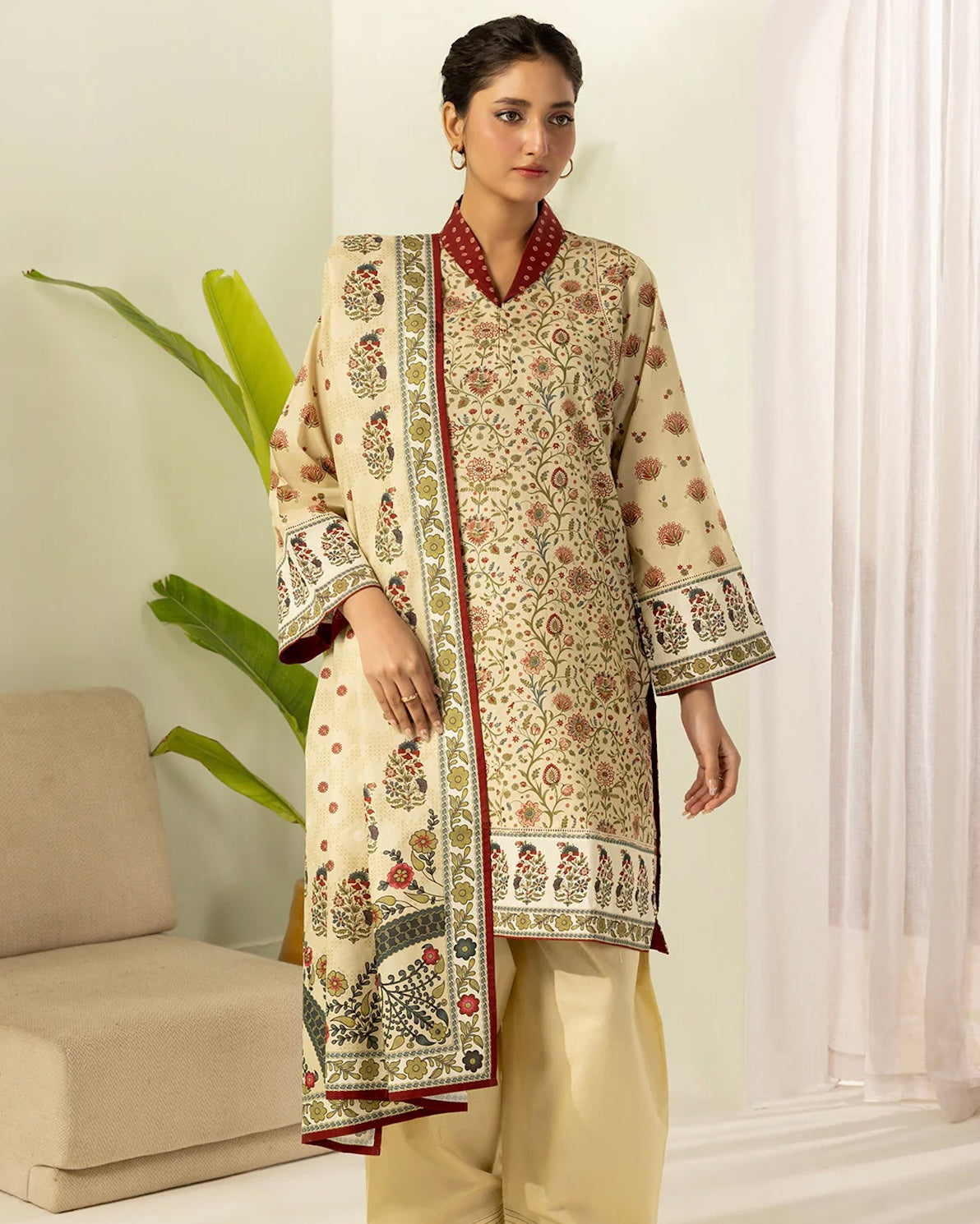 Zellbury | Printed Lawn 3pc | Design 624