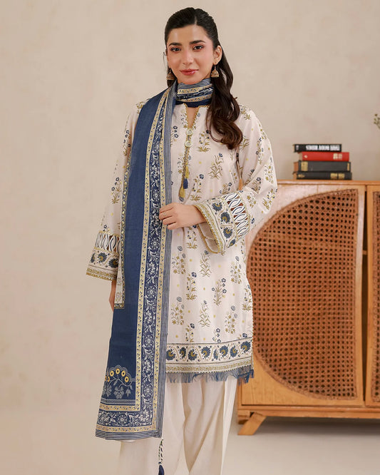 Zellbury | Paste Printed Lawn 3pc | Design 625