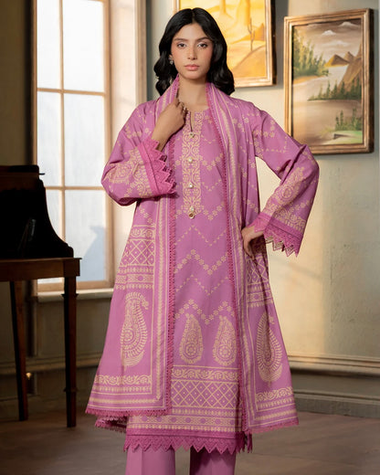 Zellbury | Paste Printed Lawn 3pc | Design 633
