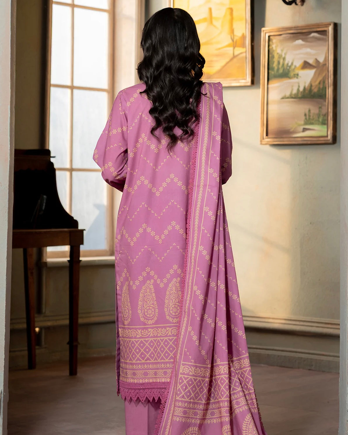 Zellbury | Paste Printed Lawn 3pc | Design 633