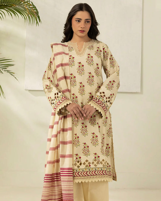 Zellbury | Printed Dobby Lawn 3pc | Design 636