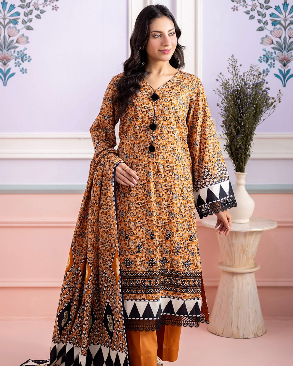 Zellbury | Embroidered Lawn | Design 637