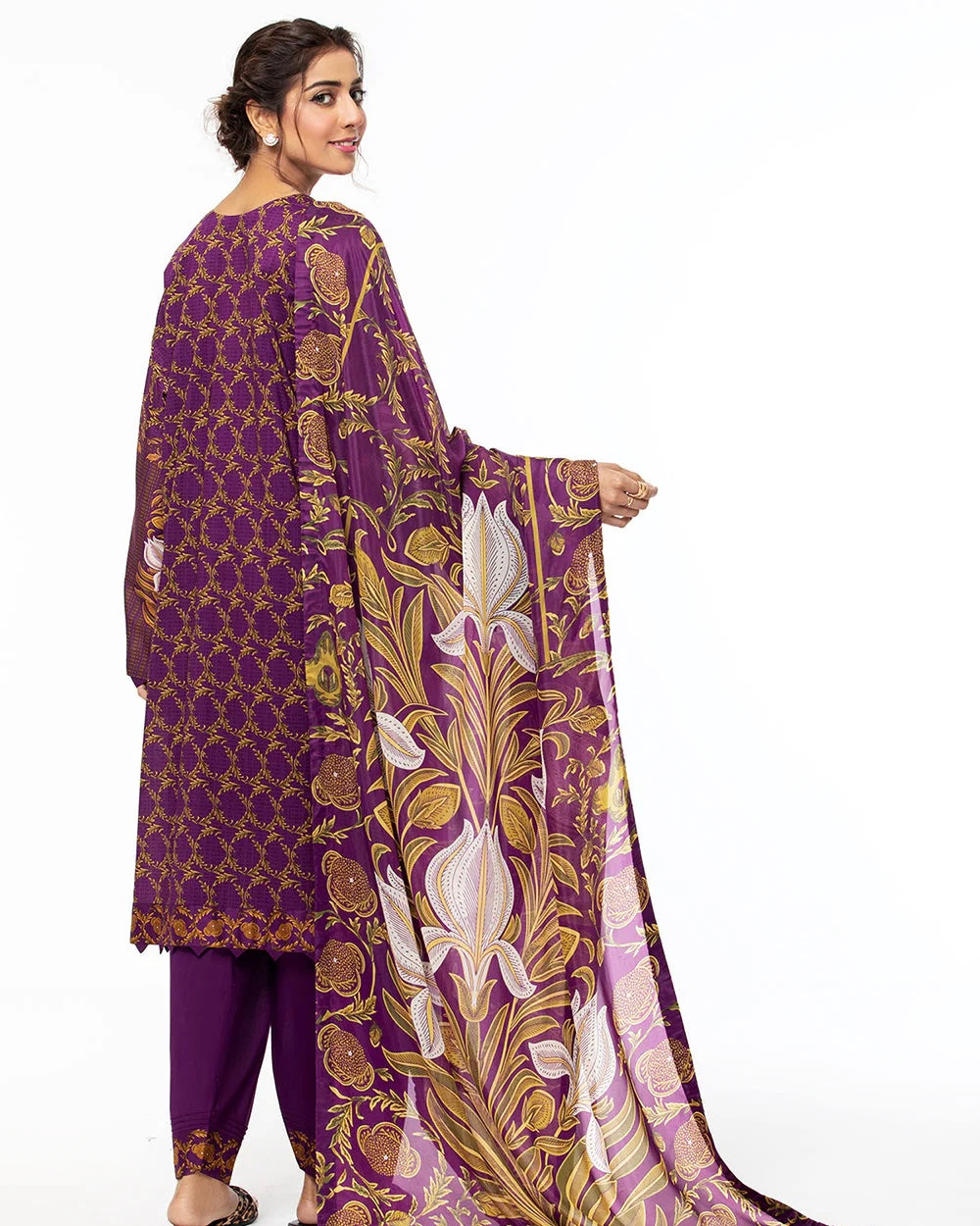 Nishat | Printed Lawn 3pc | Design 648