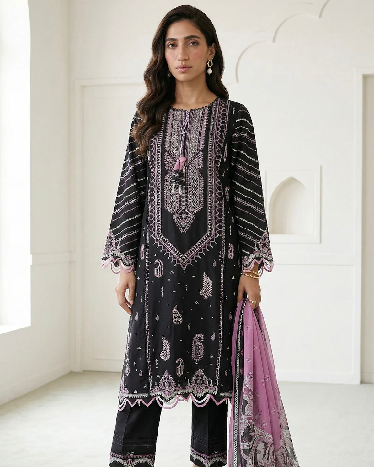 Zellbury Signature | Embroidered Lawn | Design 649