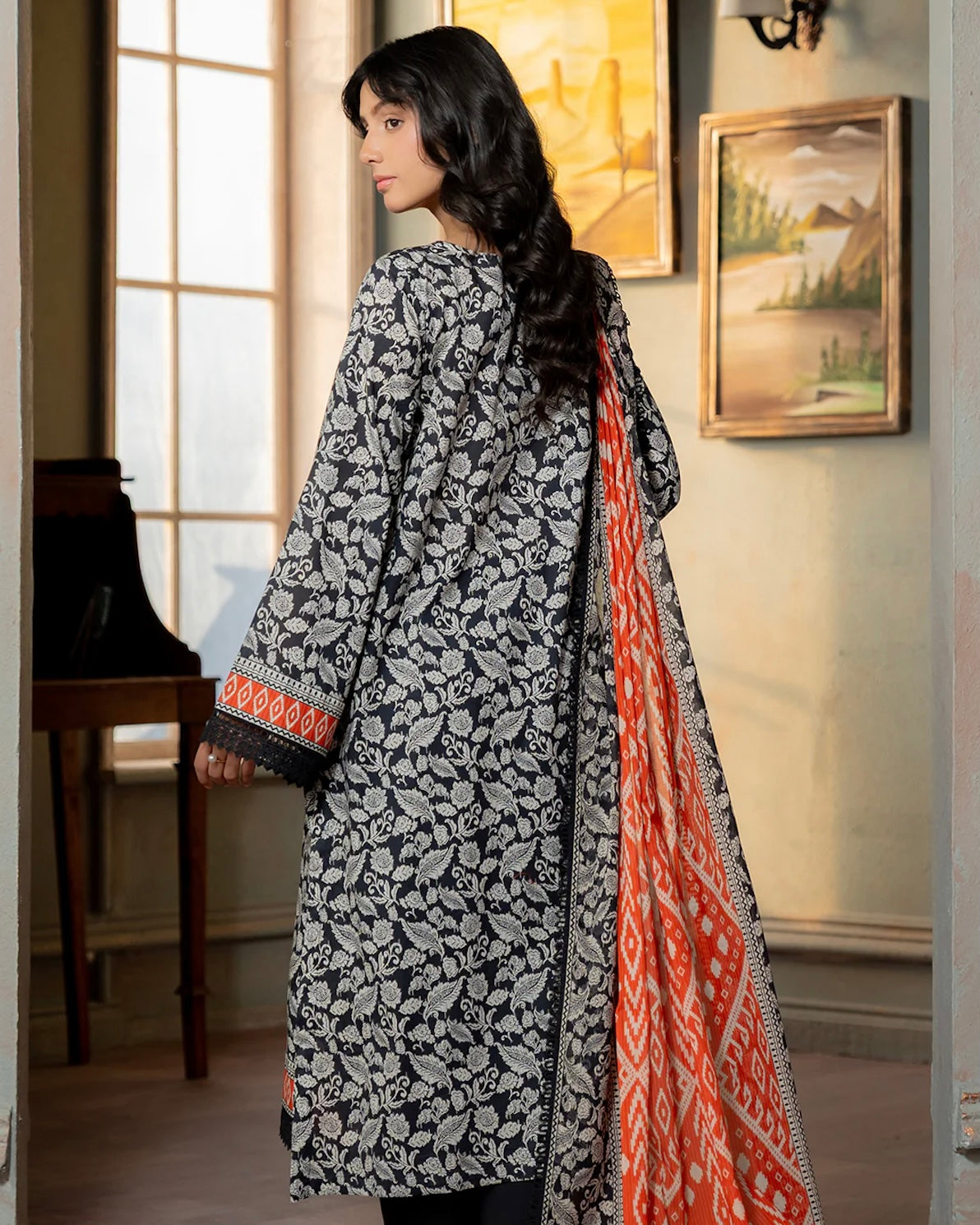 Zellbury | Printed Lawn 2pc | Design 661