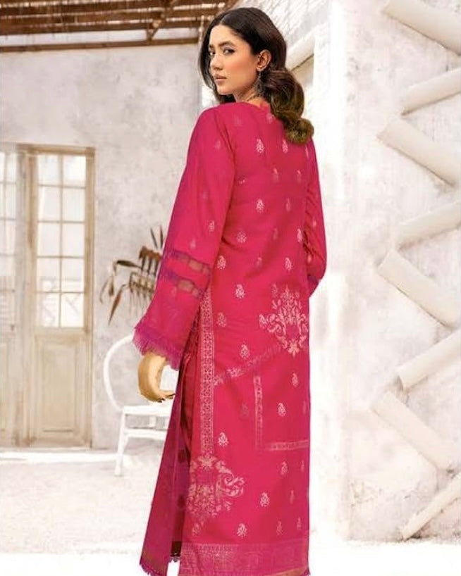 Johra Harika | Banarsi Jacquard Lawn 2pc | Design 667