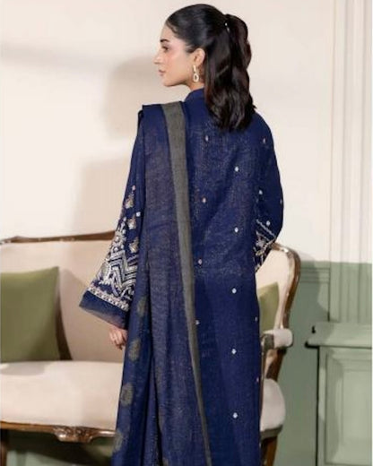 Johra Amsila | Embroidered Fancy Peach Leather | Design 667
