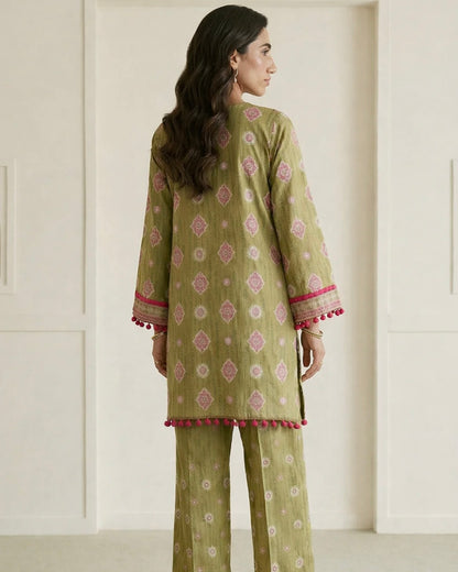 Zellbury | Embroidered Lawn 2pc | Design 673