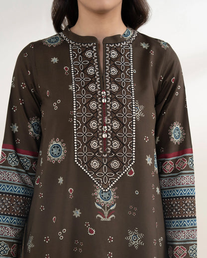 Sapphire | Embroidered Light Linen | Design 67