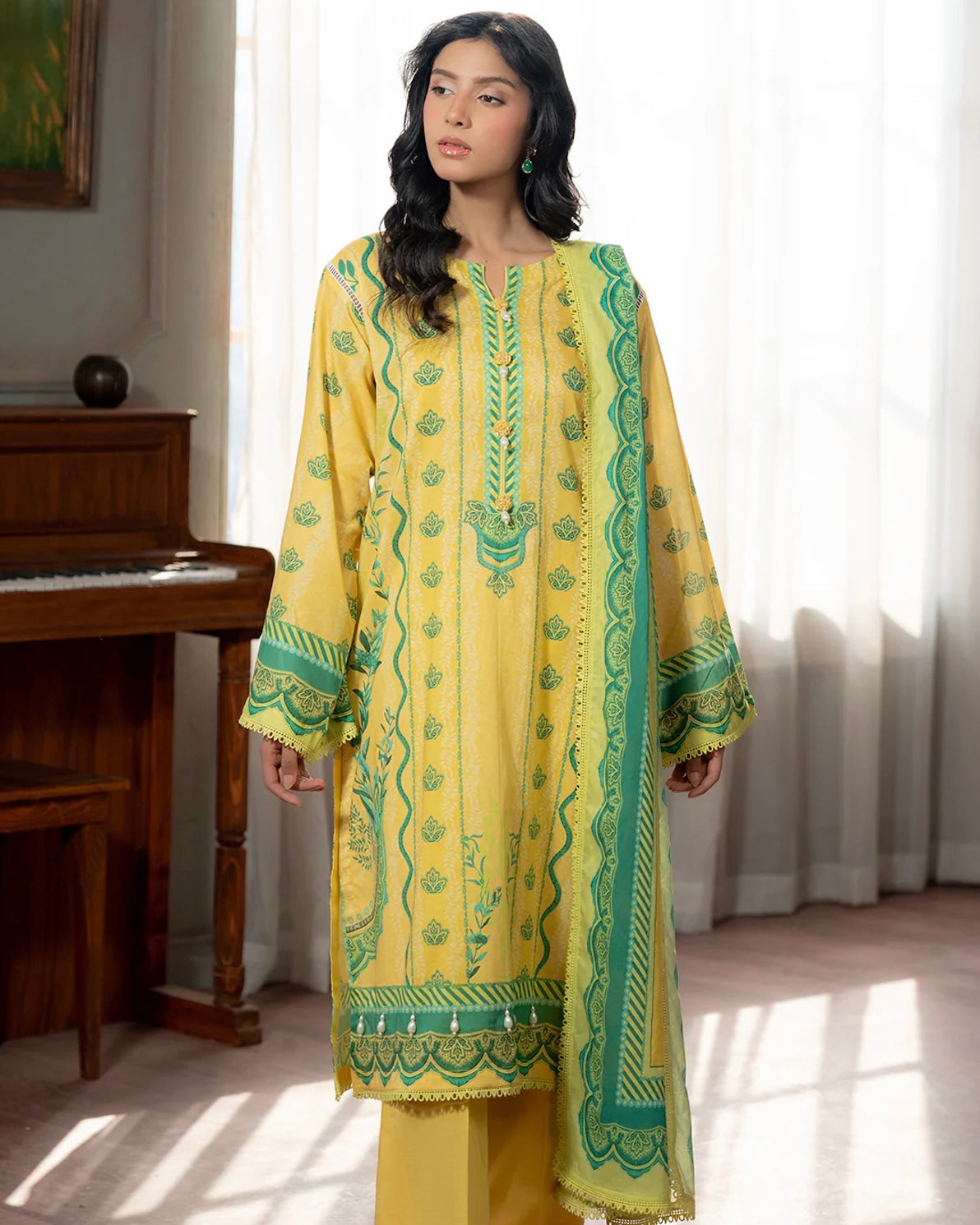 Zellbury | Printed Lawn 3pc | Design 680