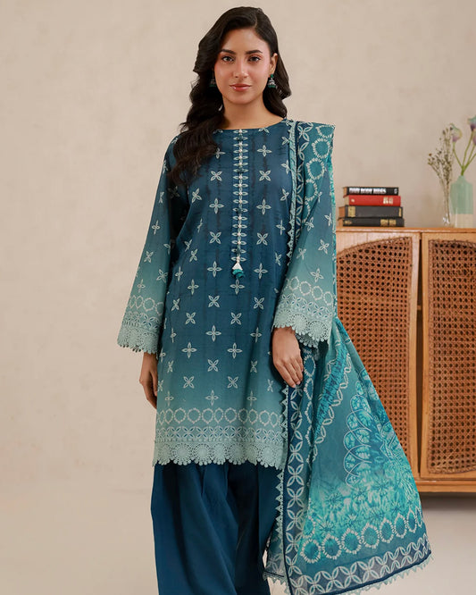Zellbury | Printed Lawn 3pc | Design 686