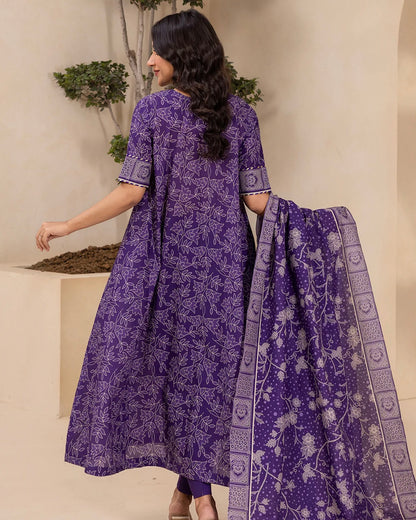 Zellbury | Printed Lawn 3pc | Design 687