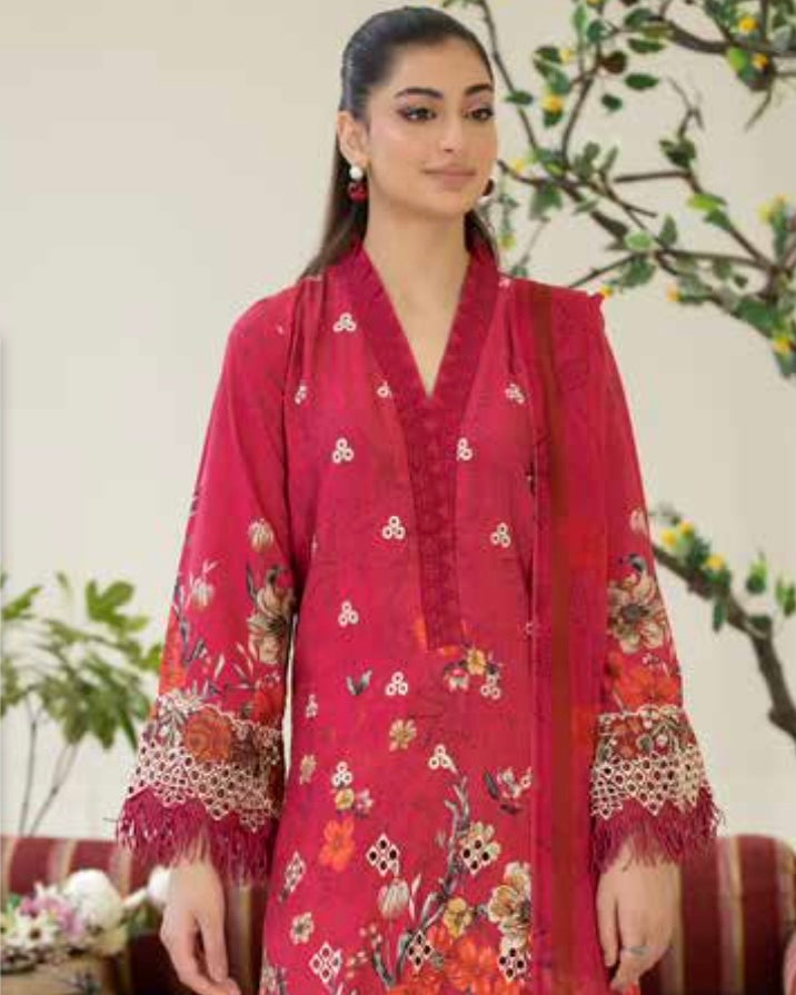 Johra Shehneela | Embroidered Printed Staple | Design 269