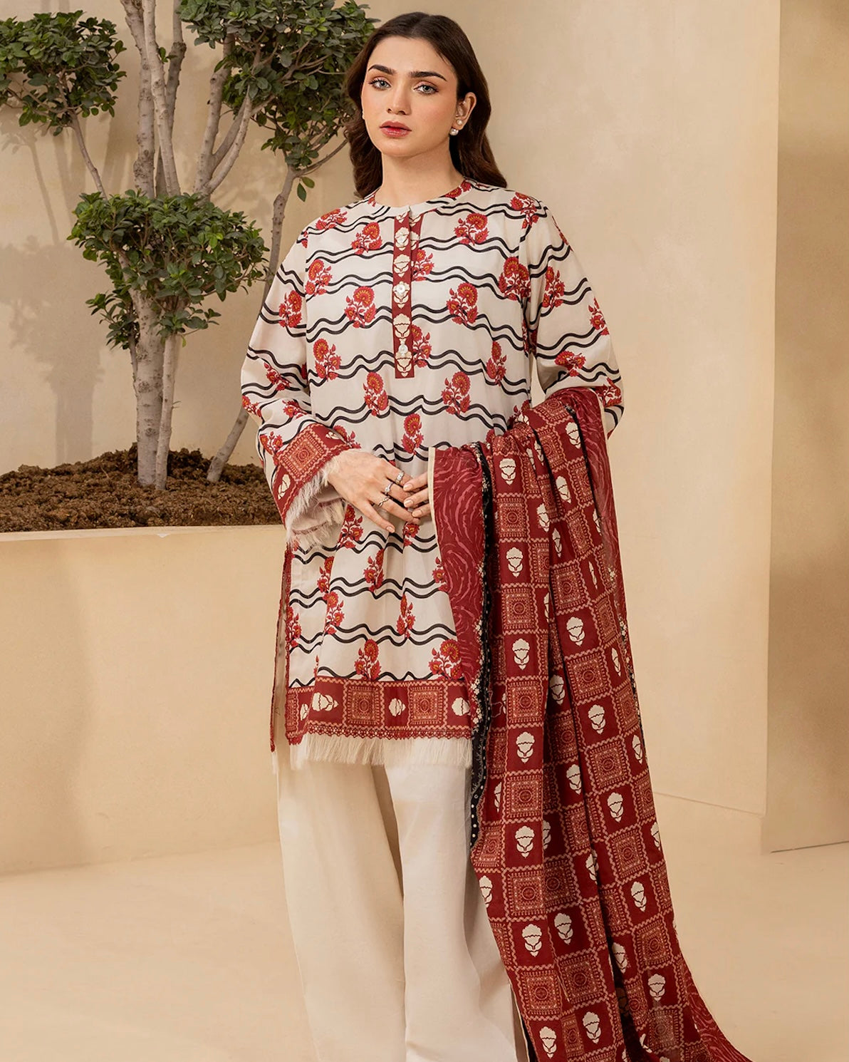 Zellbury | Printed Lawn 3pc | Design 693