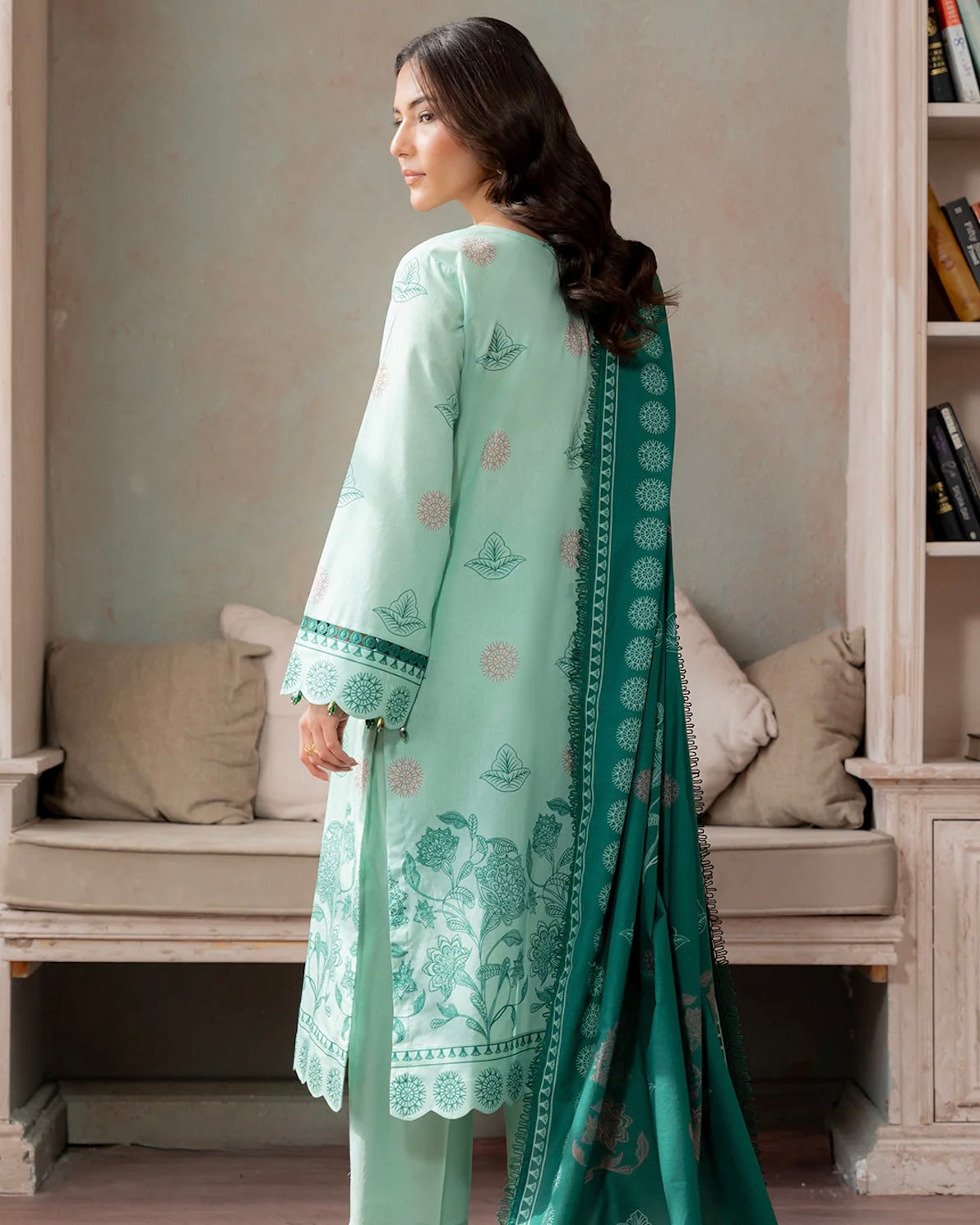 Zellbury | Printed Lawn 3pc | Design 695