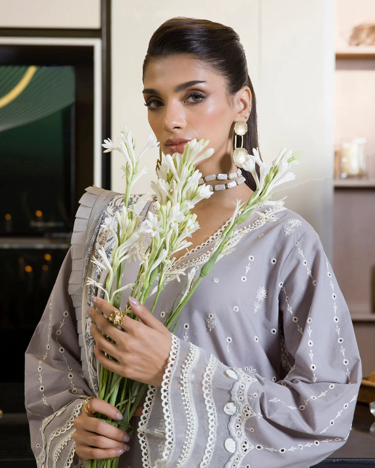 Zellbury Chikankari | Premium Cotton | Design 69