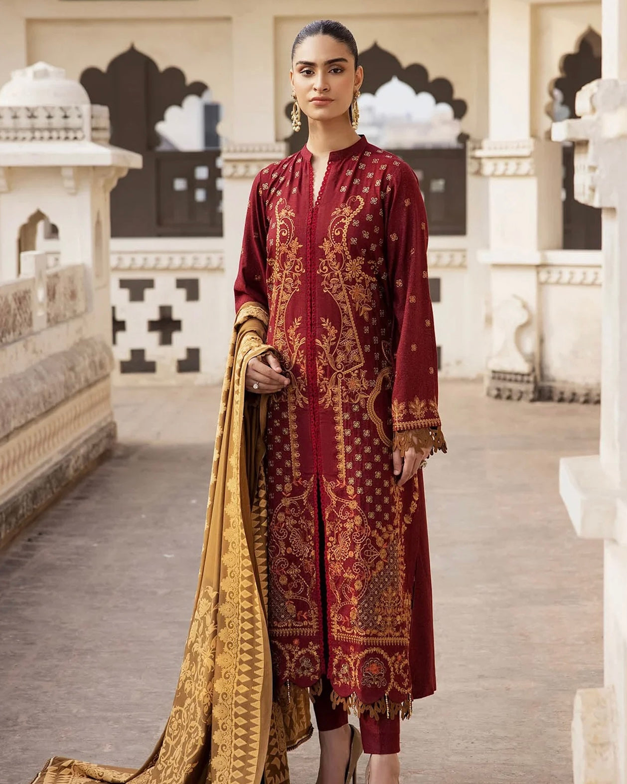 RajBari | Premium Winter | Design 6A