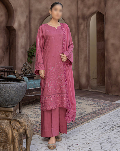 Fantak Ayra | Embroidered Doria Viscose | Design 6