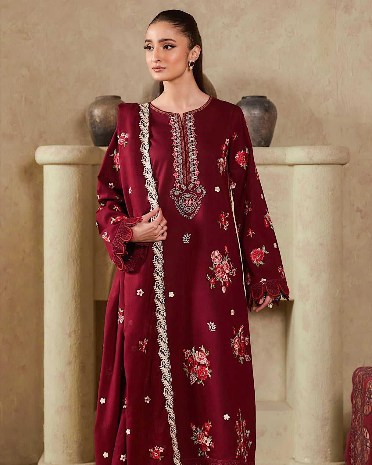 RajBari Raha | Premium Festive Lawn | Design 6