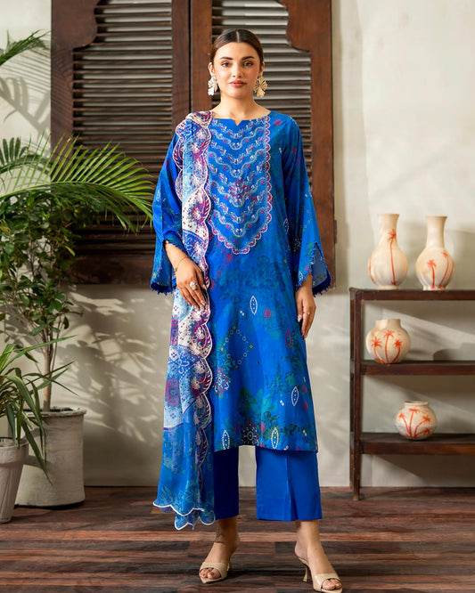GullJee Rang Pasand | Embroidered Lawn | Design 6