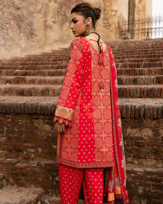 Charizma Chunri | Lawn Collection | Design 6