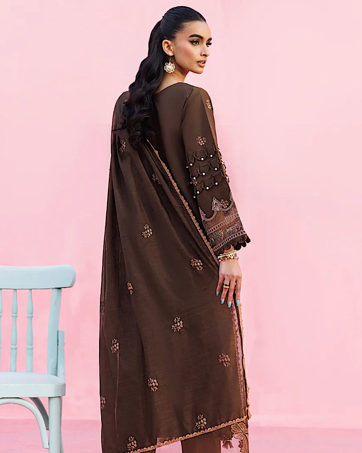 Parishay Shangrila Vol 2 | Embroidered Luxury Lawn | Design 6