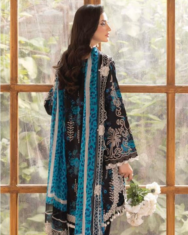 Charizma Infinity | Embroidered Printed Lawn | Design 6