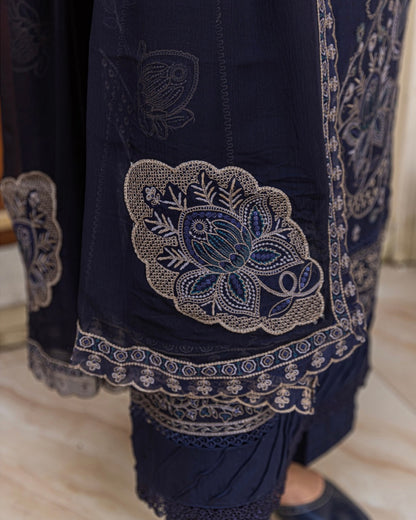 Fantak Xenia | Embroidered Viscose | Design 6