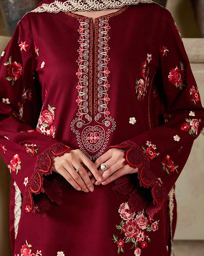 RajBari Raha | Premium Festive Lawn | Design 6
