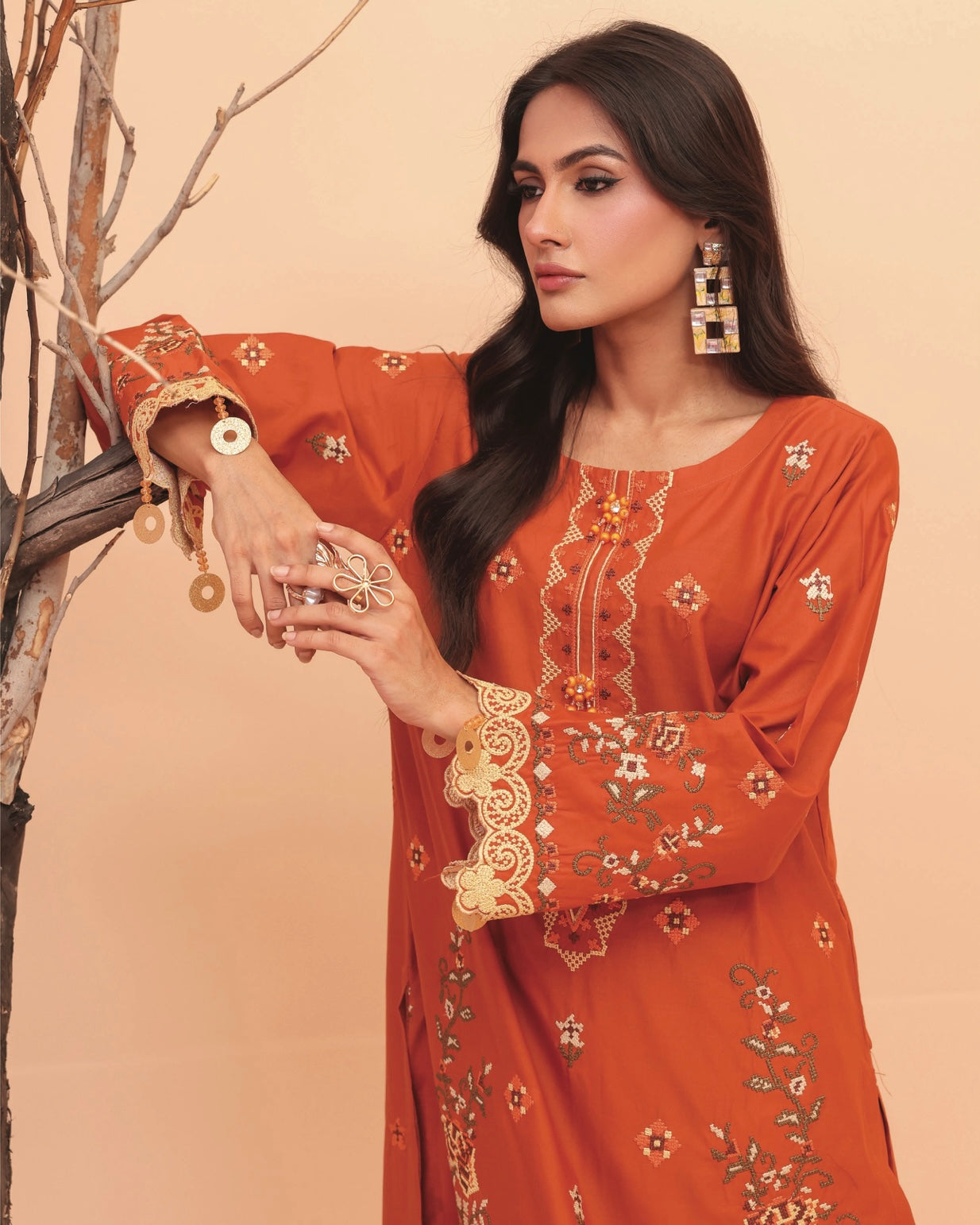 Gullerukh Meri Kahani | Embroidered Lawn 2pc | Design 6