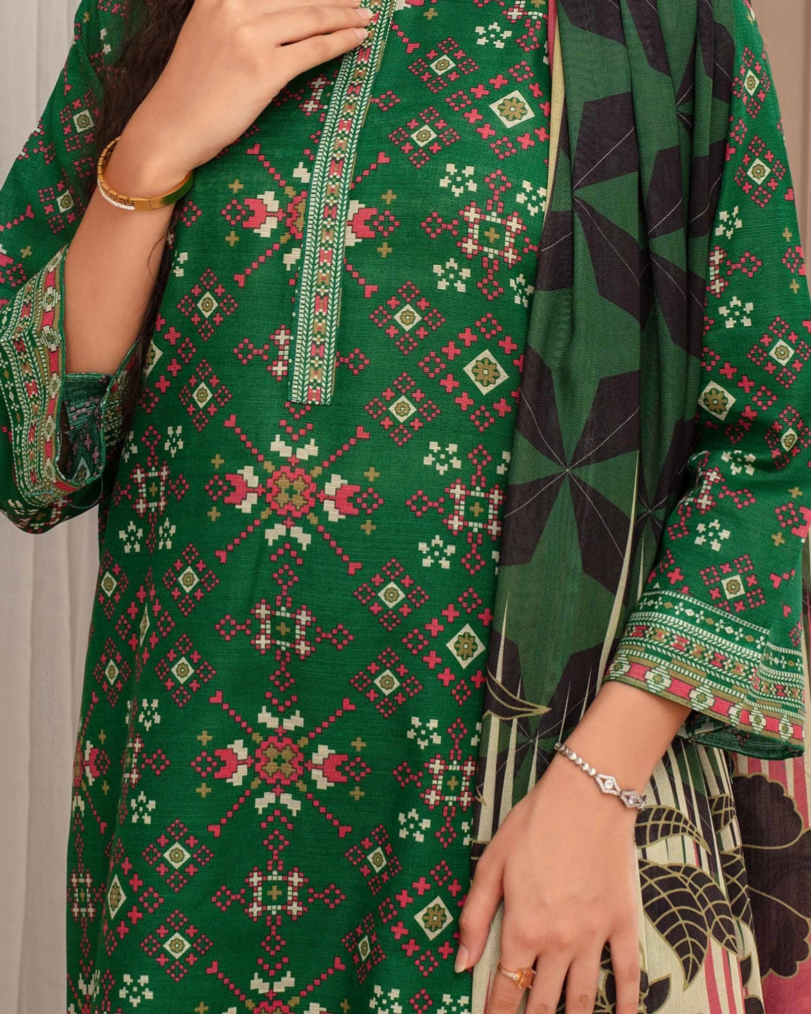 Fiza Noor | Khaddar | Wool Shawl | Design 6