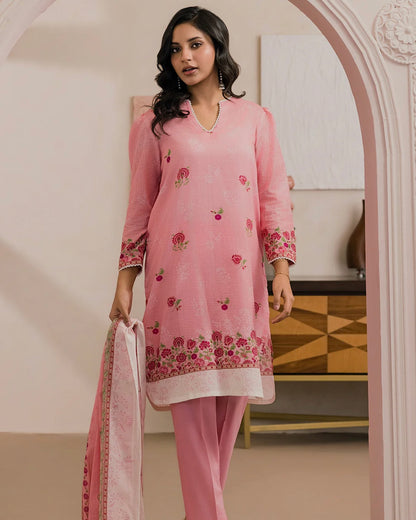 Zellbury | Printed Dobby Lawn 3pc | Design 700
