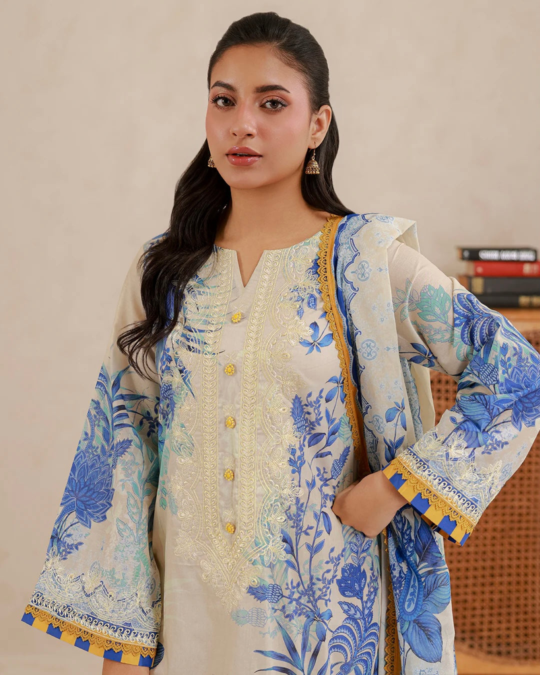 Zellbury | Embroidered Lawn | Design 705
