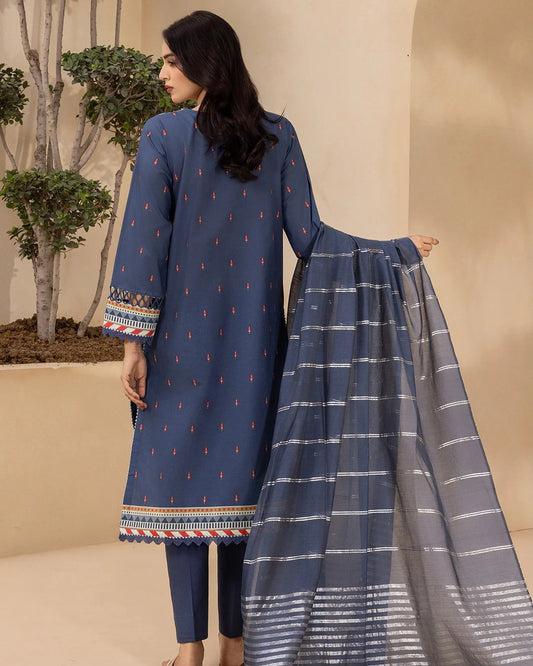 Zellbury | Printed Dobby Lawn 3pc | Design 706