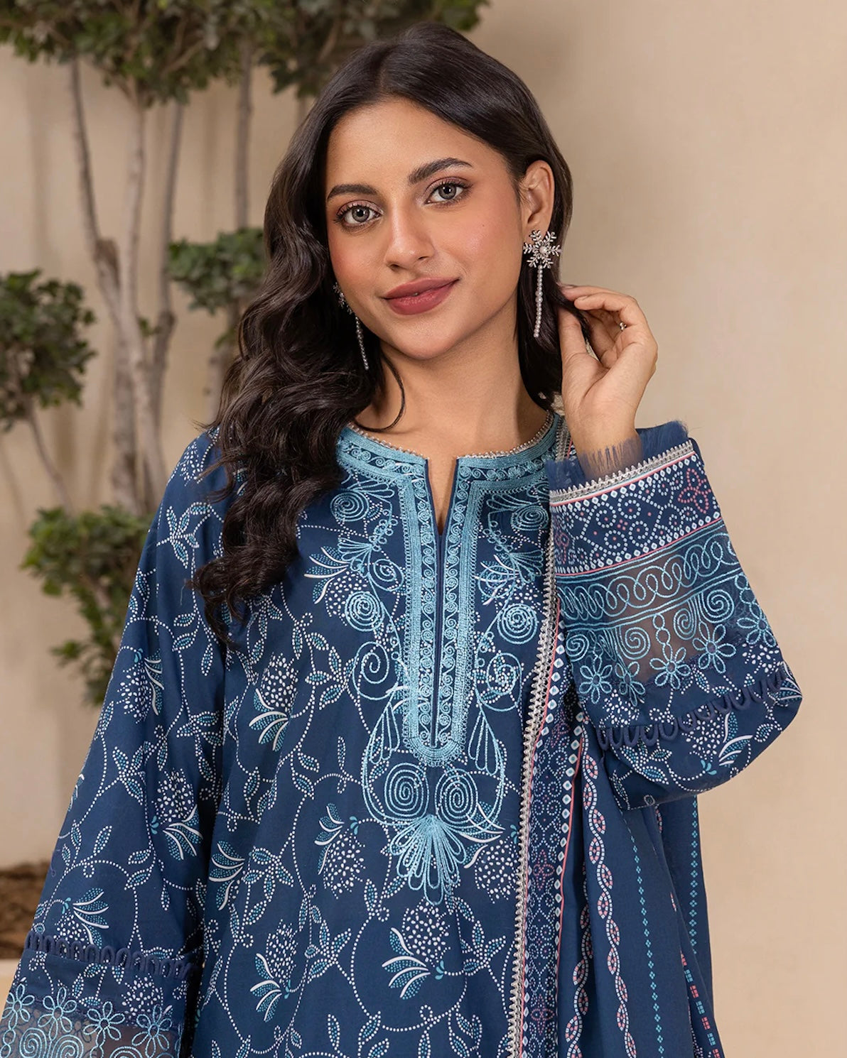 Zellbury | Embroidered Lawn | Design 708