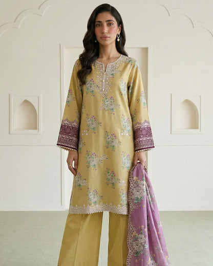 Zellbury | Embroidered Lawn | Design 709
